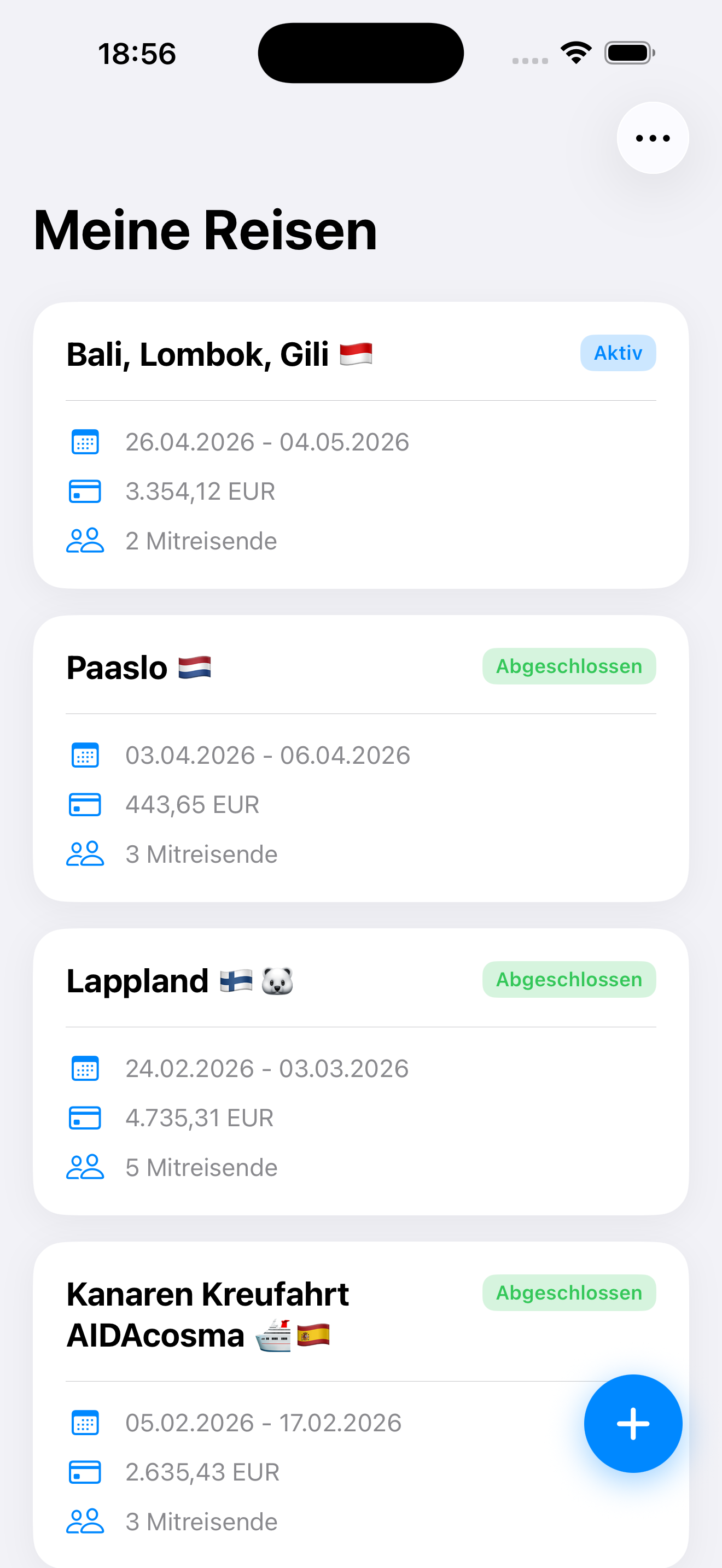 Alle Reisen